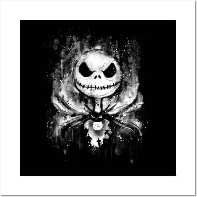 splatter Jack Wall Art by edusuarez